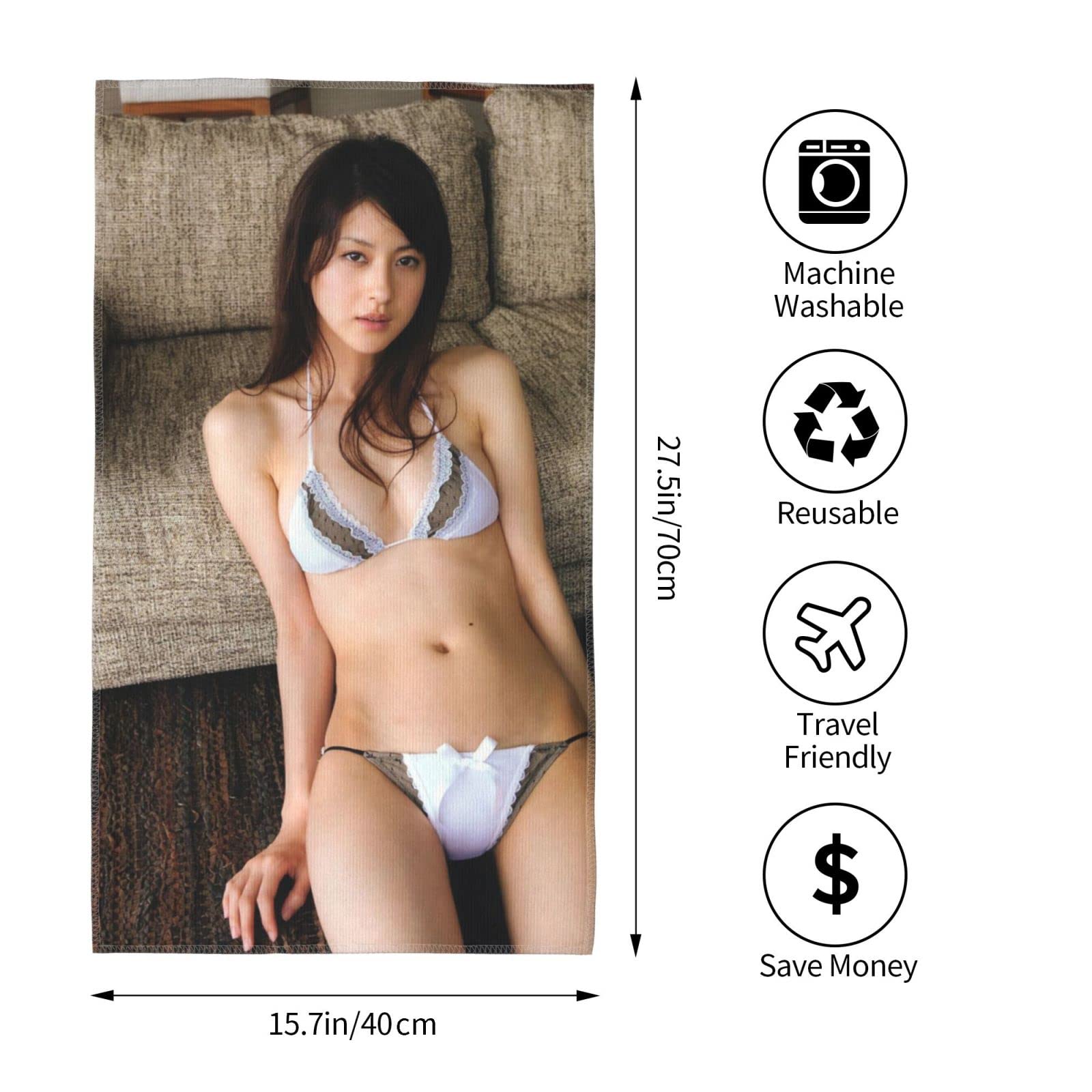 Amazon｜タオル 松本若菜 2 超吸収性ソフト肌にやさしいタオルマイクロ